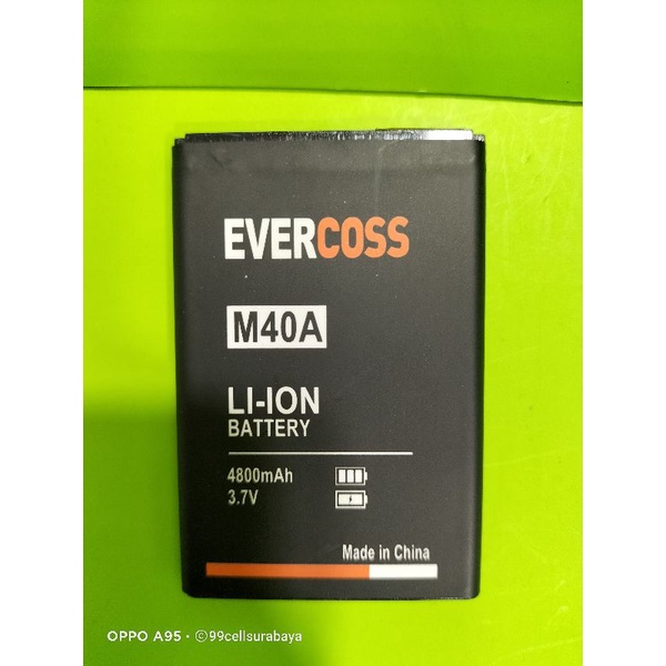 Baterai battery batrai batre Evercoss M40A original