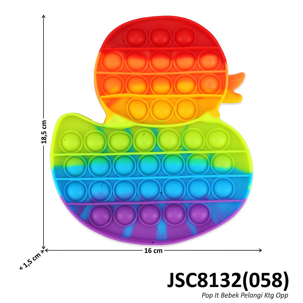 POP IT RAINBOW Mainan Anak Fidget Toys Game Toys-Bebek