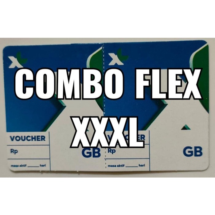 Voucher XL Combo Flex paket XXXL (12+)