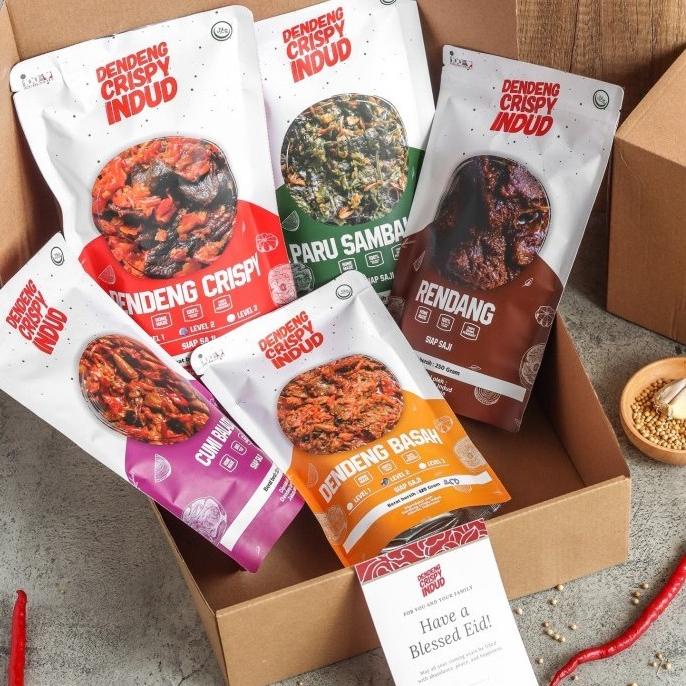 

Christmas Hampers Natal / Gift Box By Dendeng Crispy Indud .