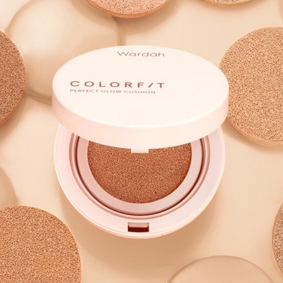 WARDAH Colorfit Perfect Glow Cushion SPF 33 PA++ | Foundation Cair by AILIN
