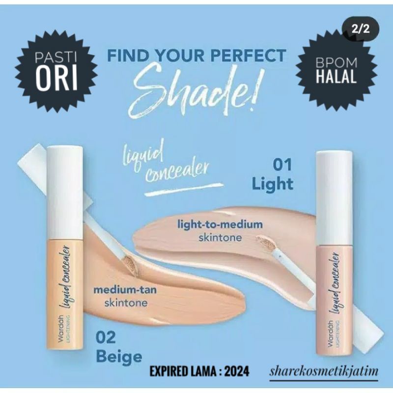 Original Wardah Lightening Liquid Concealer