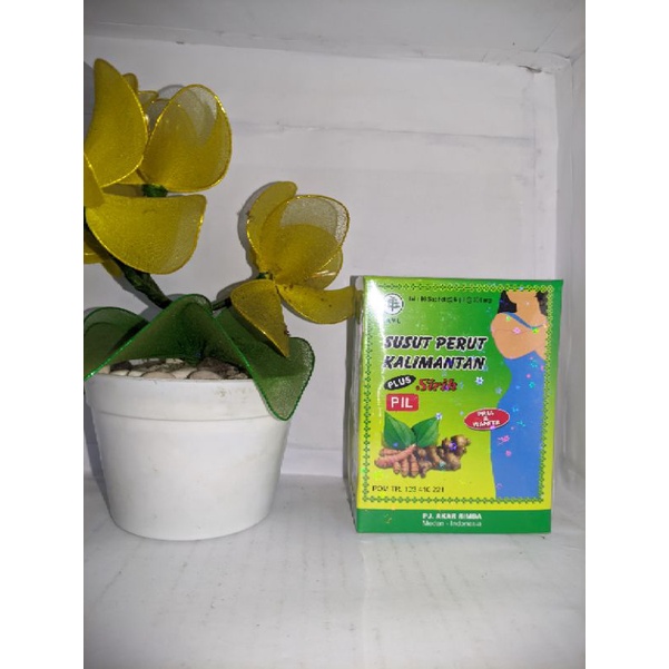 susut perut Kalimantan pil/kapsul