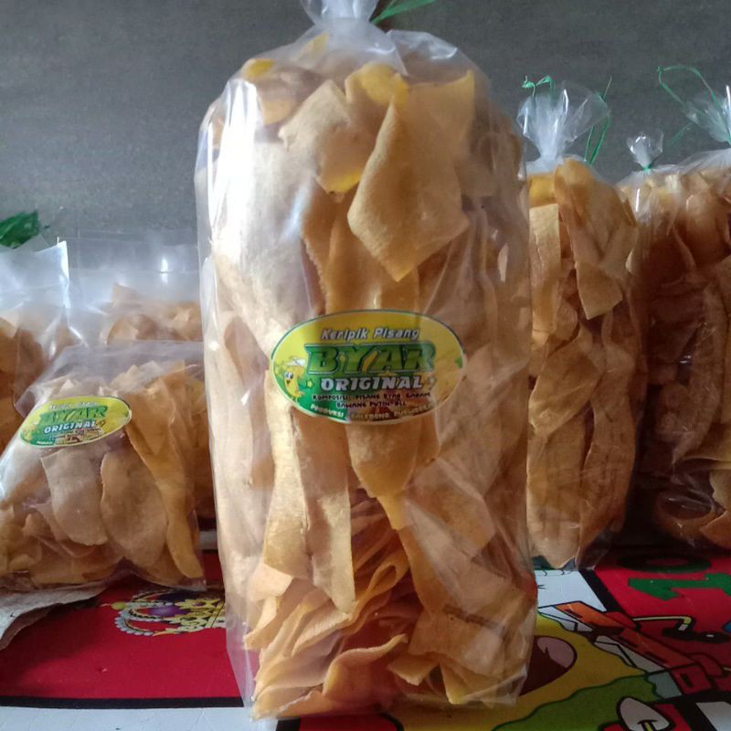 

Keripik Pisang asin dan gurih (400gr)