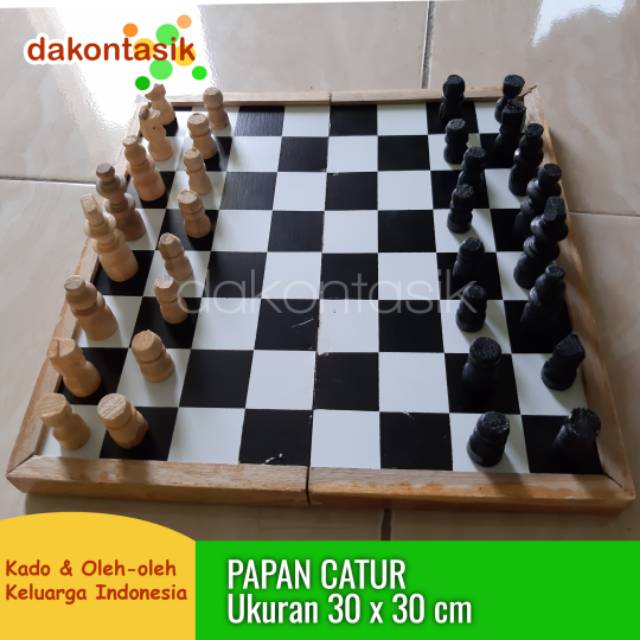 Papan Catur Anak 30 x 30cm