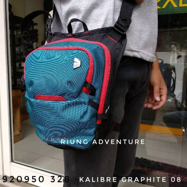 Tas Selempang Paha Kalibre Graphite 08 Hijau Tosca 920950328
