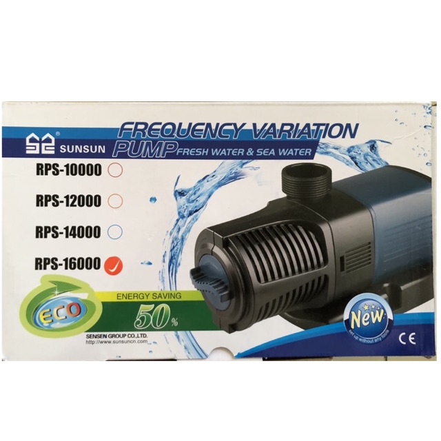 Sunsun Water Pump RPS 16000 for Fresh n Sea Water