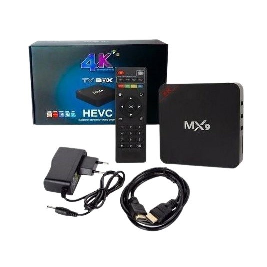 Tv Box Android MXQ 5g 4K Smart TV Media Player 2/16 Gb Gratis Remot