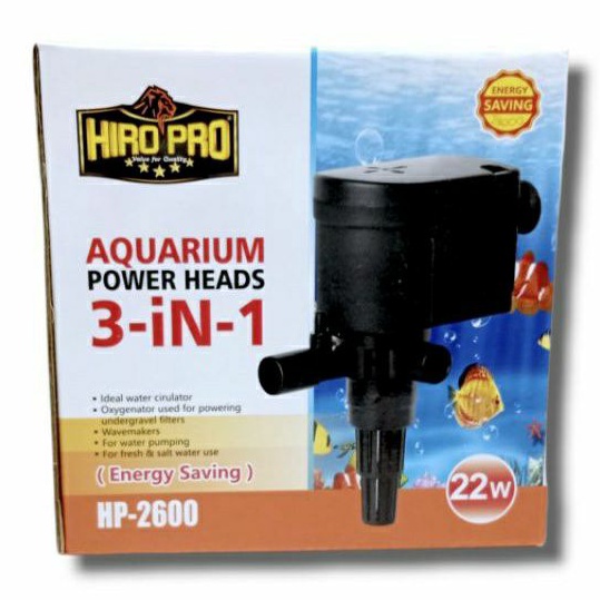 PROMO MURAH Pompa kolam aquarium HIRO PRO HP 2600