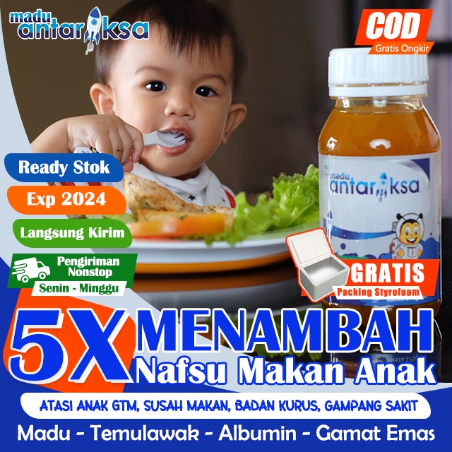 vitamin penambah nafsu makan anak yang paling bagus