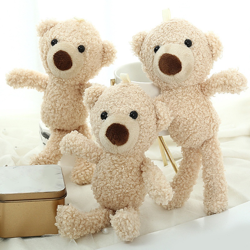 Mary 20cm/8in Plush Untuk Boneka Stuffed Animal Bear Mainan Boneka Lembut Nyaman Untuk Boneka Edukasi Dini Mainan Rumah Decoratio
