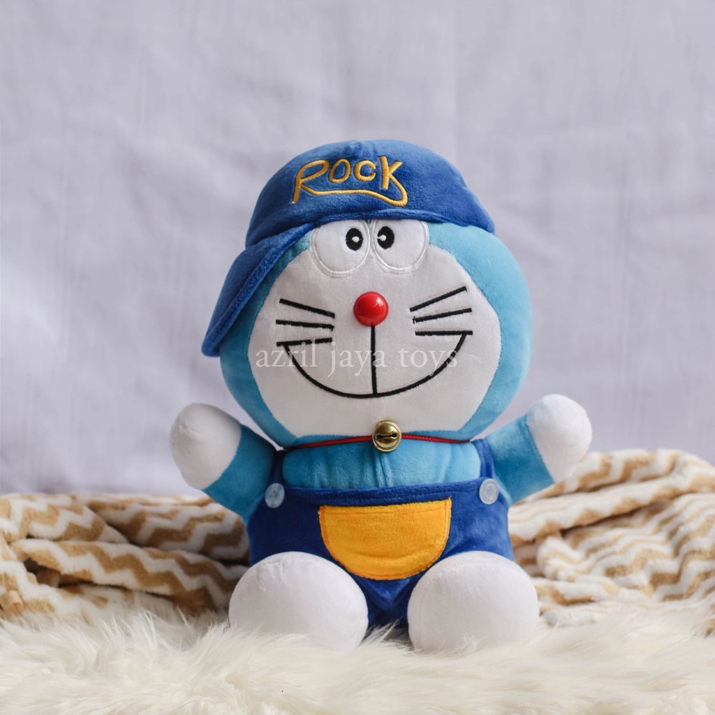 Boneka Doraemon Terbaru Pake Topi Lucu dan Imut