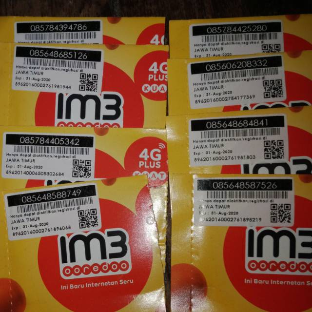 Kartu perdana Indosat dan axsis siap otp