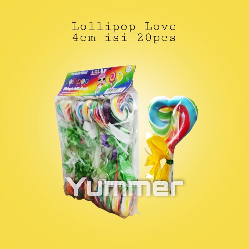 

Yummer | Grosir Permen Lollipop 4cm isi 20 biji I Rainbow Candy for reseller