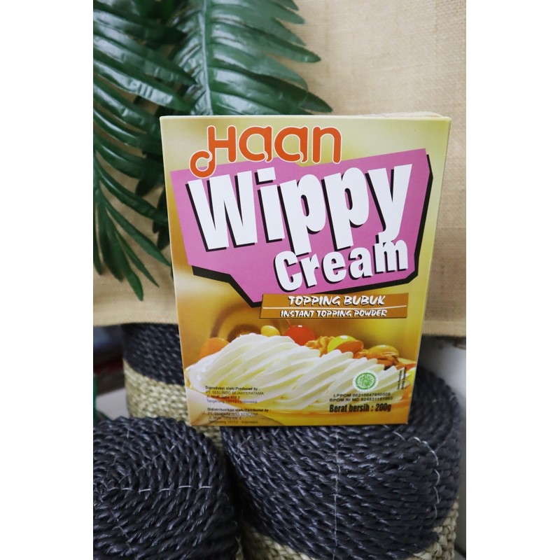 

Haan wipy cream