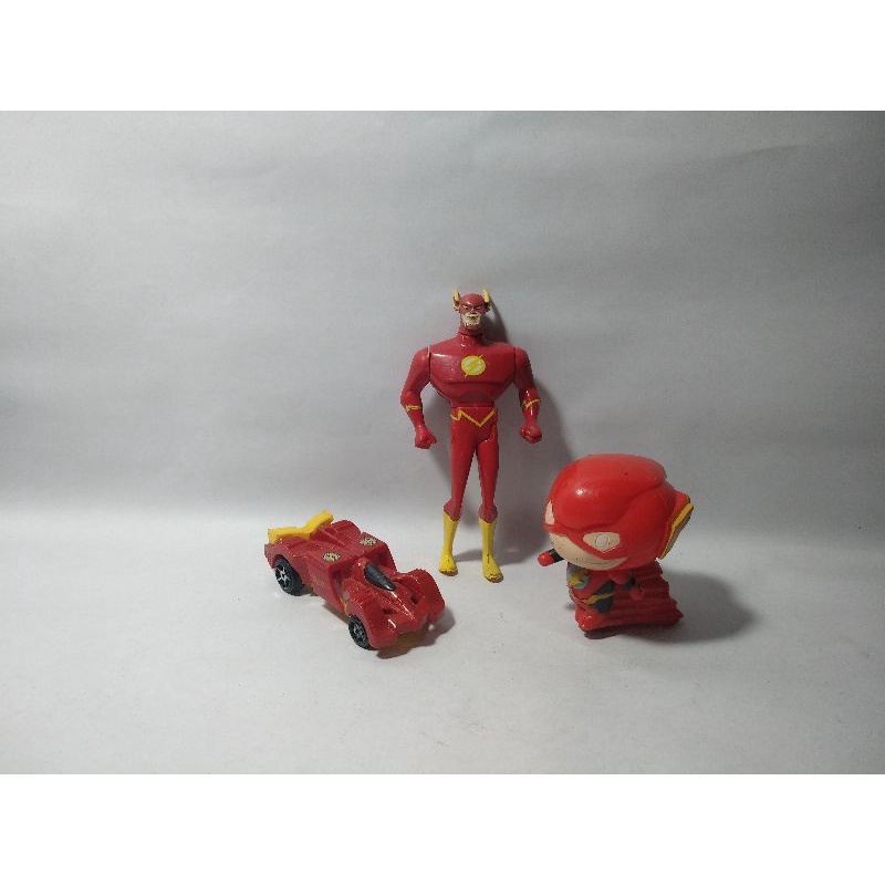 The Flash DC Comics Hotwheels Justice League JLA Unlimited Superhero Super Hero Hotwheel Happy Meal 