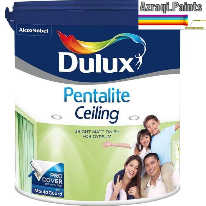 Jual Cat Plafon Dulux Pentalite Ceiling Kg Supermatt White