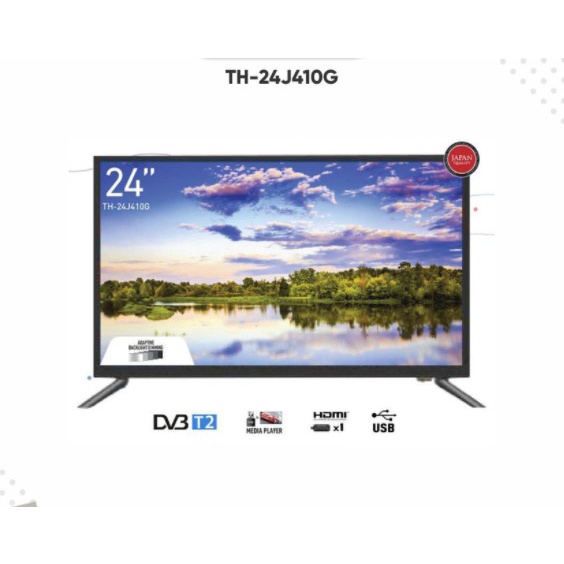 Panasonic LED Digital TV 24 Inch 24J410G DVB-T2 24J410 HDMI USB Movie