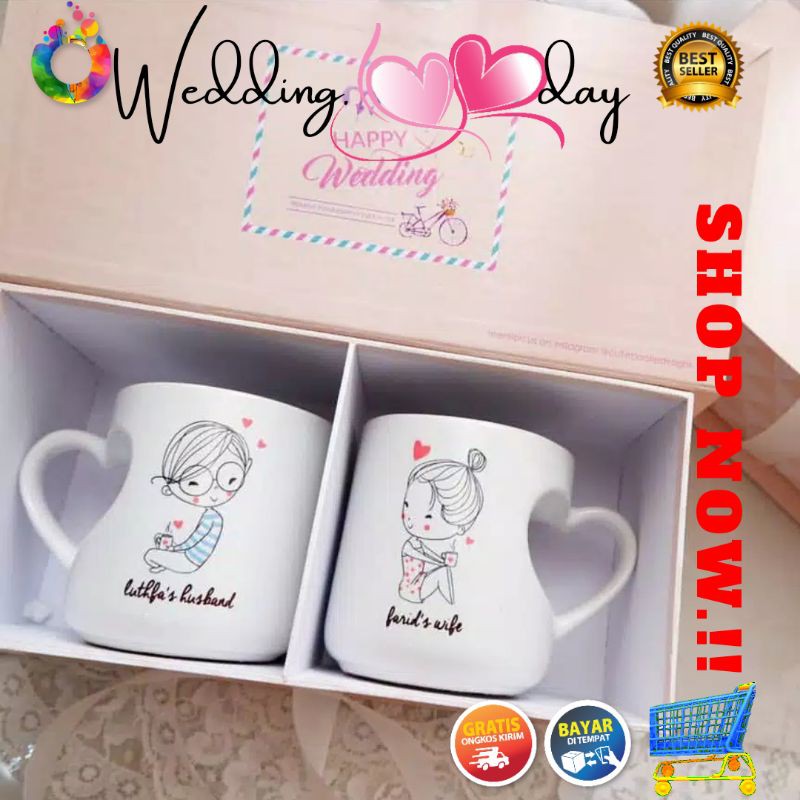 

ASTONE LOVE MUG Custom nama & foto Bebas / Hadiah ultah /Souvenir /Request tulisan suka suka Dll