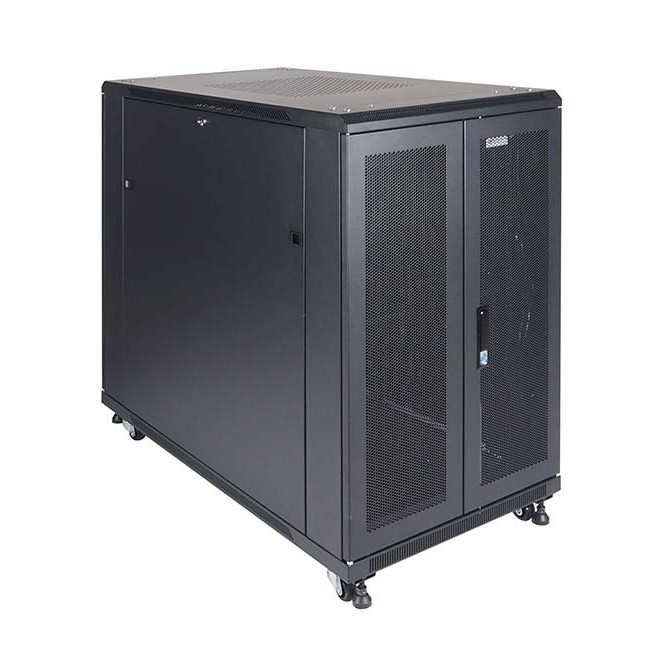 INDORACK Standing Close Rack 20U Perforated Door IR11520P Depth 1150mm