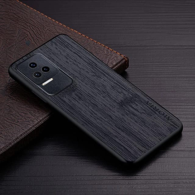 CASE POCO F5 F4 5G WOOD TEXTURED AIORIA ORIGINAL