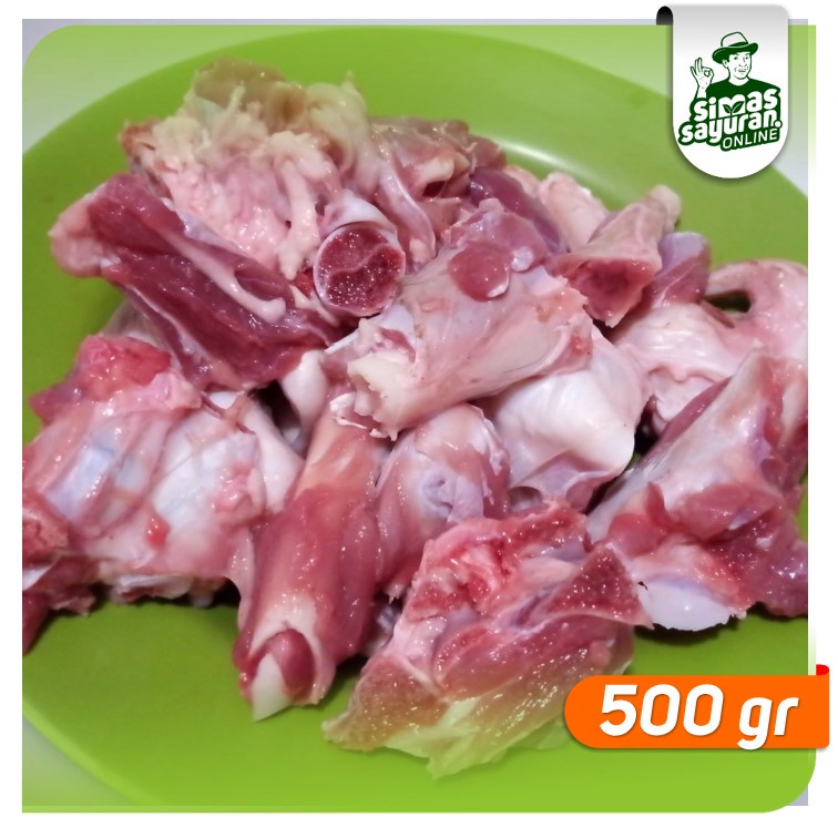 

Tetelan Tulang Kambing 500 gr