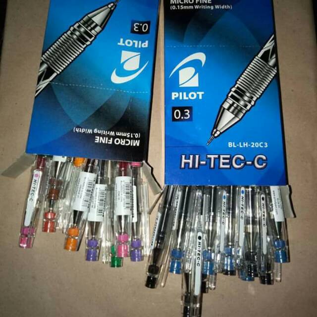 

PULPEN HITEC warna warni