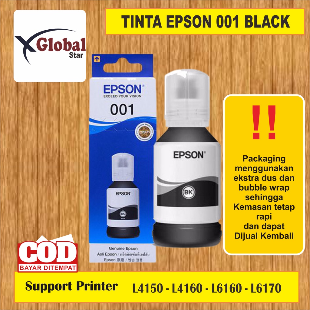 Tinta Epson 001 PREMIUM(COMPATIBLE) L4150 L4160 L6160 L6170 L6190-PCS