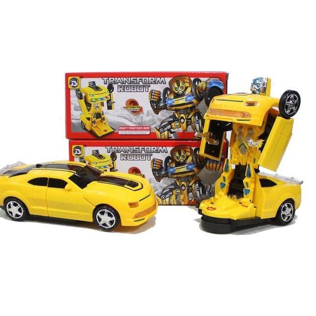 LG0 ROBOT TRANSFORMER BUMBLEBEE MOBIL BERUBAH JADI ROBOT - KADO MAINAN ANAK ⋆ ★★★