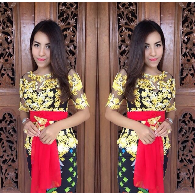 Sale !! Set kebaya jadi modif stik