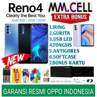 OPPO RENO 4 RA   M 8/128GB GARANSI RESMI OPPO INDONESIA