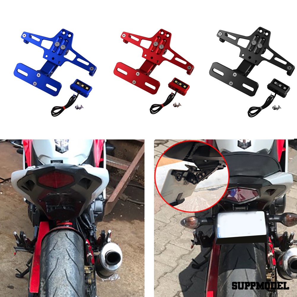 Spm Bracket Holder Plat Nomor Bahan Cnc Untuk Motor