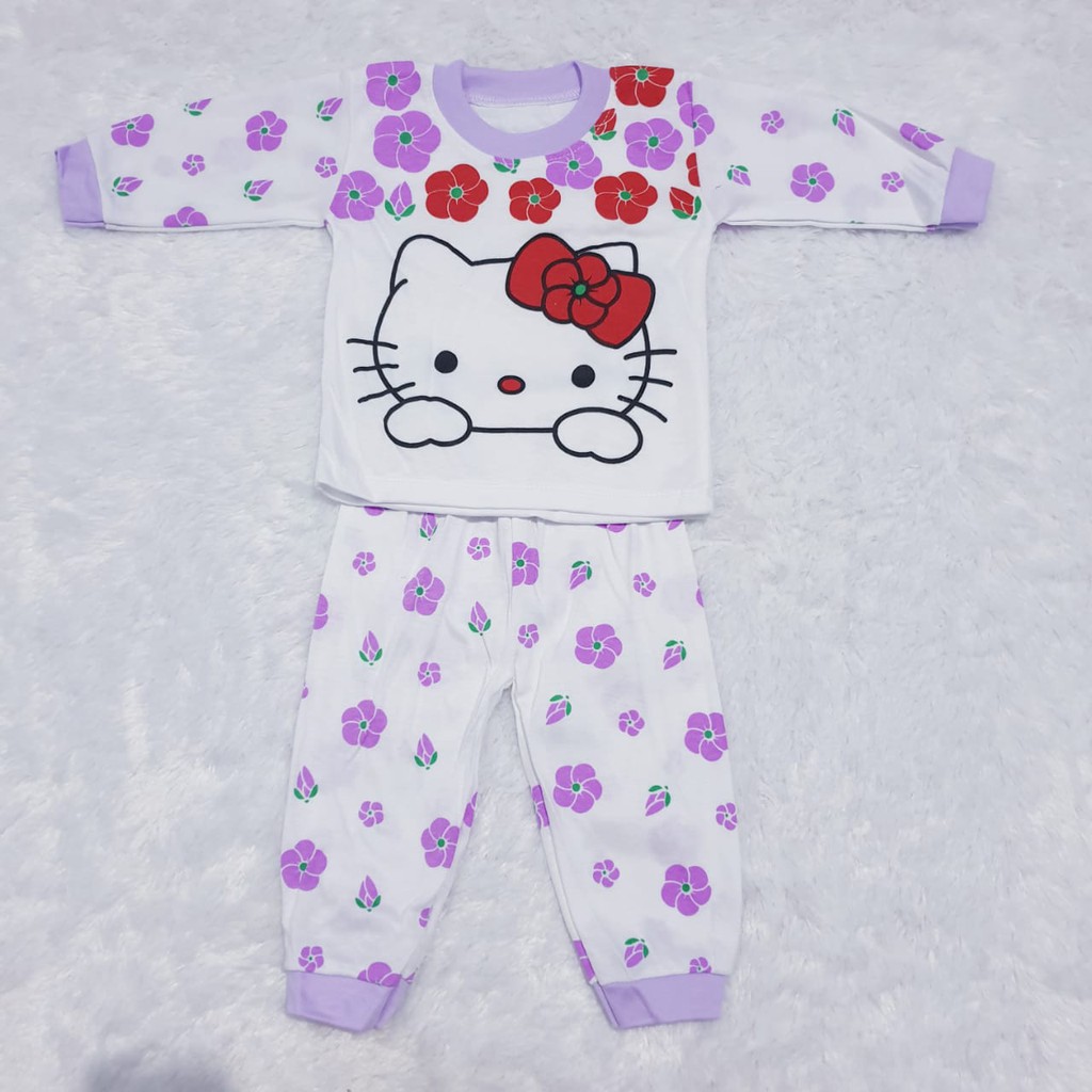 COD Bayar Piyama Hello Kitty Baby Alicia