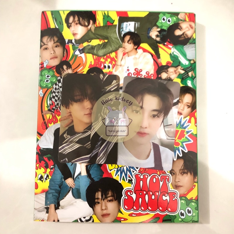 [READY STOCK BACA DESC] UNSEALED FULLSET + POSTER PC JENO & CAFEE JAEMIN BORING VER.