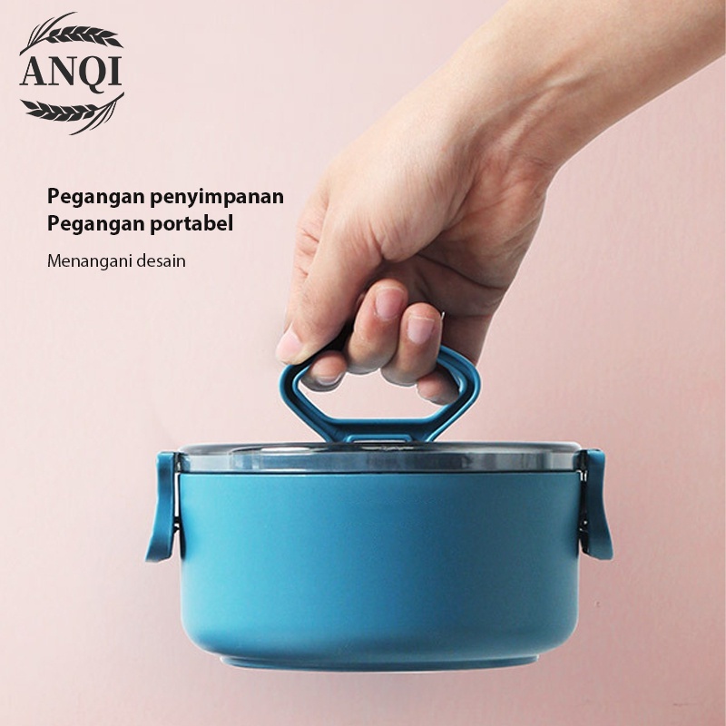 ANQI 1888 Tempat makan Kotak Makan - Besar Lunch Box Set Portabel Free BPA VS-58