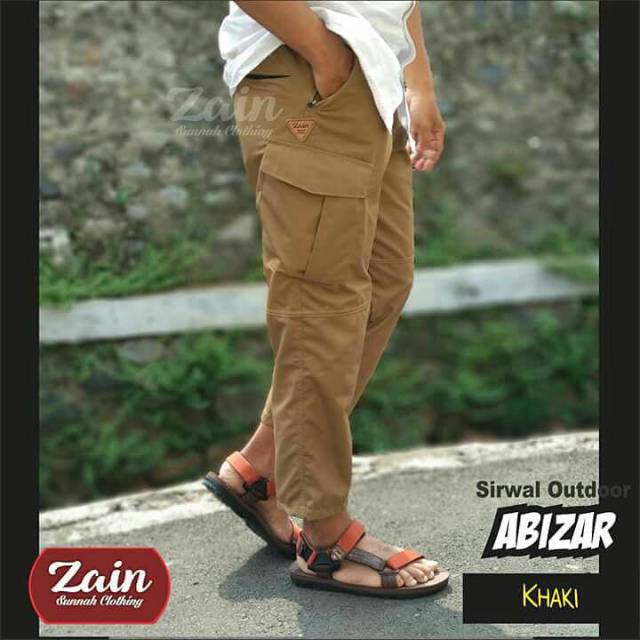 Sirwal Zain Abizar SIZE M - XXL Zain Sirwal Slim Pensil Sirwal Abizar