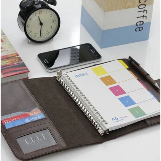 

Binder Magnet Prime A5 - Coklat Lux