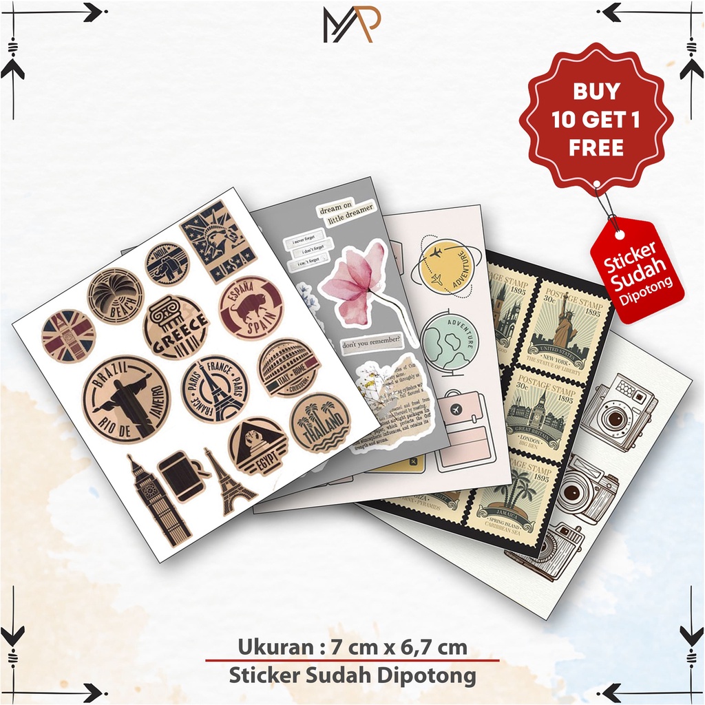 

[Vintage Series] MINI Vintage Sticker Aesthetic | Sticker Case vintage Sticker Tumblr | Sticker Case HP Vintage | Stiker Vintage estetik | Sticker Vintage aesthetic | Stiker estetik