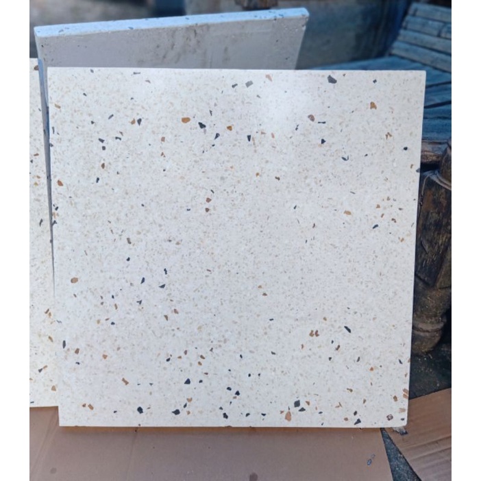 Lantai Marmer Teraso Motif