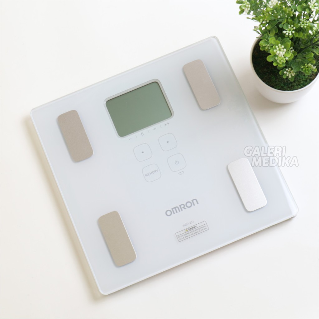 Timbangan Digital Lemak / Timbangan Body Fat / Timbangan Badan Digital BMI Omron HBF-214 / HBF214 / HBF 214