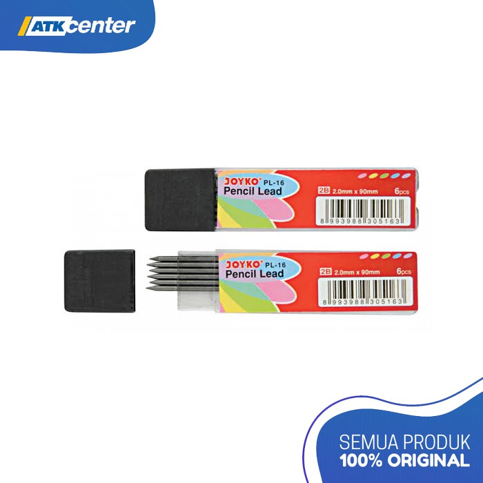

Pencil Lead / Isi Ulang Pensil Mekanik Joyko PL-16 (2,0)
