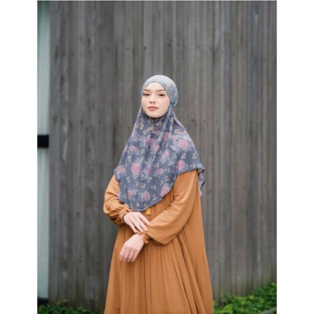 BAITI KAMILA DOVER GREY SIZE REGULAR. DOA INDONESIA. KHIMAR BERGO