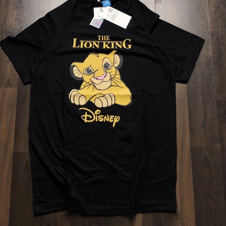 Terlaris.. Kaos ZARA - The Lion King Hitam Fulltag + Label