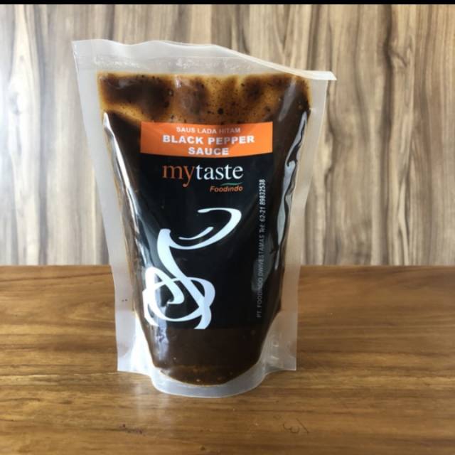 

MYTASTE# Blackpepper sauce lada hitam my taste 500 GR