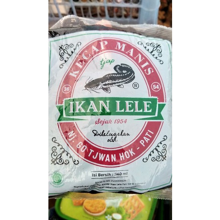 

kecap manis cap ikan lele 340ml 500 gram