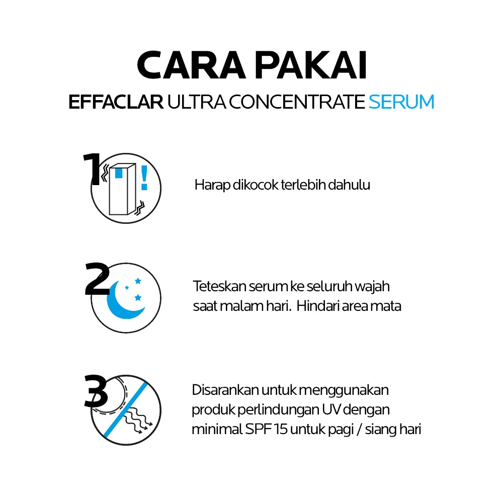 La Roche Posay Effaclar Salicylic Acid Serum 30ml - Serum Wajah Kulit Jerawat/ Berminyak-4