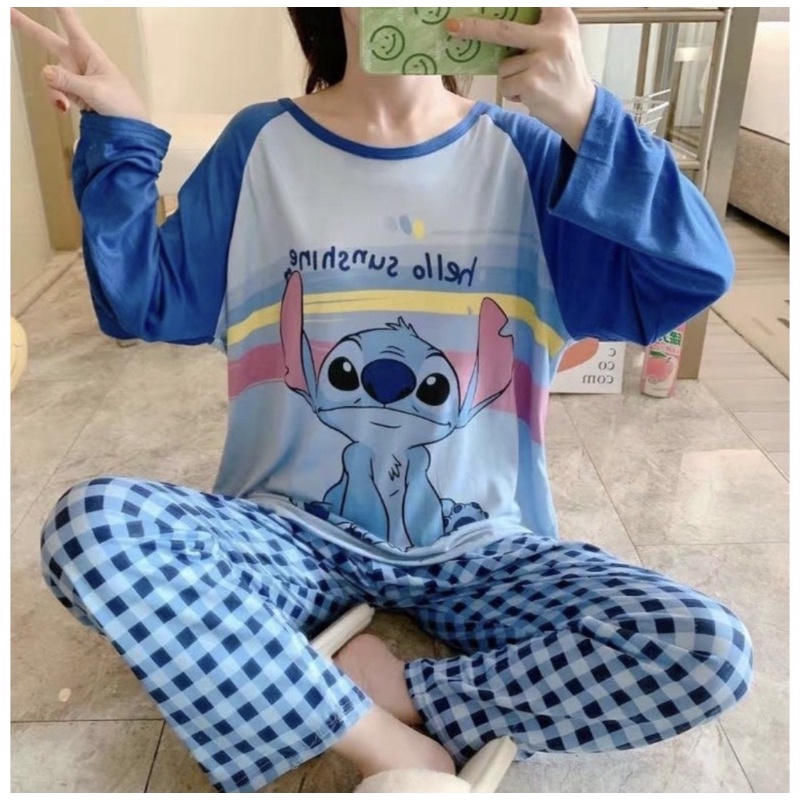 BAJU TIDUR SYARIH SETELAN CELANA PANJANG KAOS IMPORT ALL SIZE MOTIF BEST SELLER PIYAMA REMAJA MUSLIM