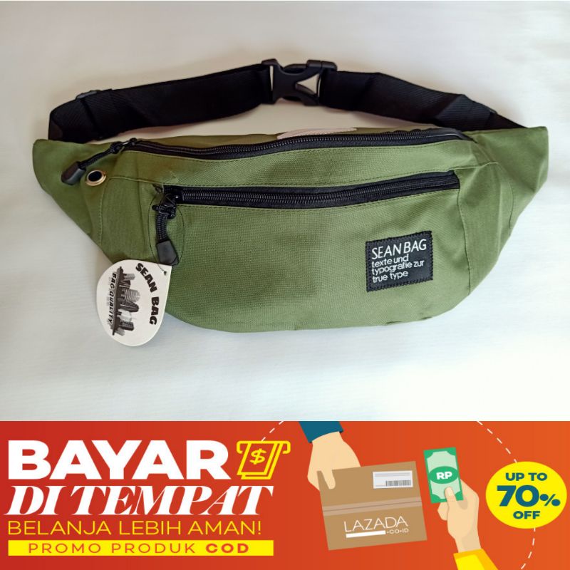 

Tas Selempang Pria High Quality Premium / Waistbag Pria / Tas Pinggang Pria / Tas Slempang Pria