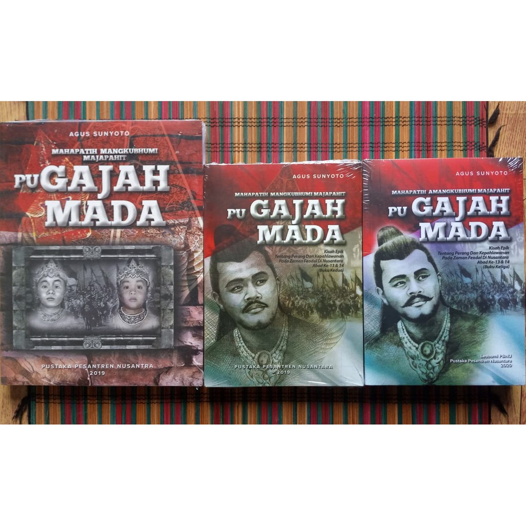 PAKET 3 JUDUL SERI PU GAJAH MADA KARYA AGUS SUNYOTO