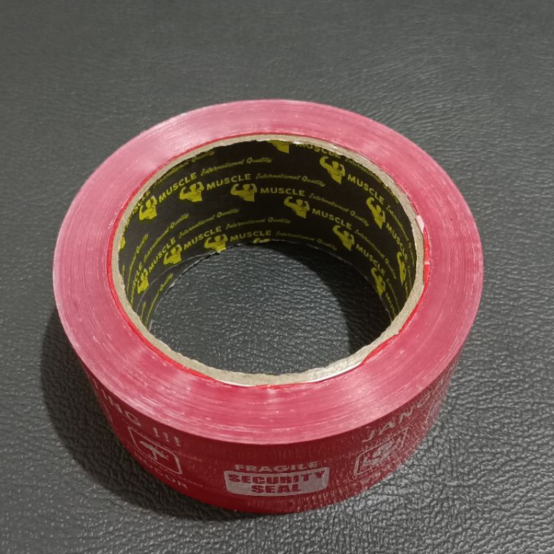 LAKBAN FRAGILE 2INCH (48MM X 100Y) FULL 100 YARD MURAH